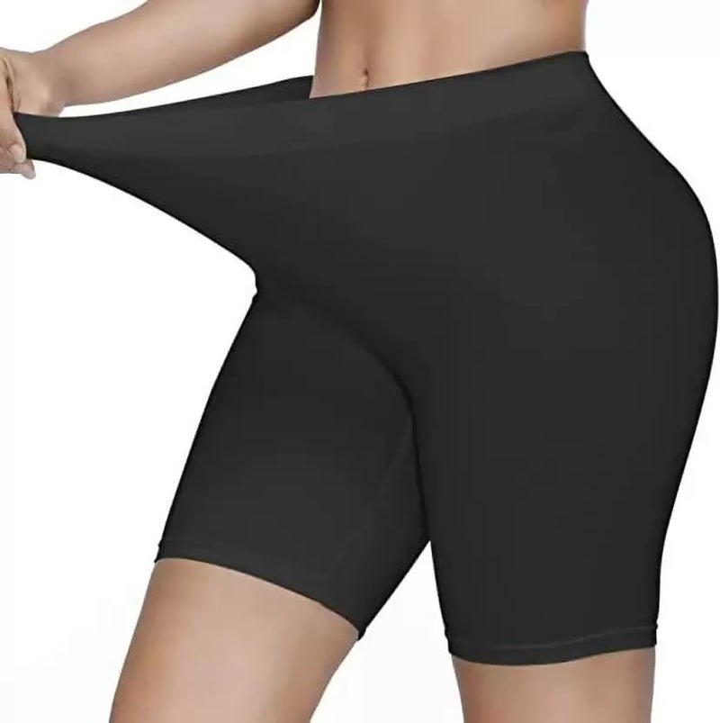 Mysha Women's High Waist Seamless Cycling Shorts - 3 Pack - Image 4